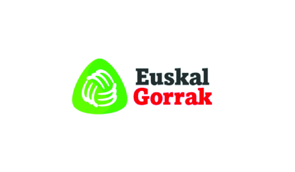 Logo de Euskal Gorrak, Federación Vasca de Asociaciones de Personas Sordas.